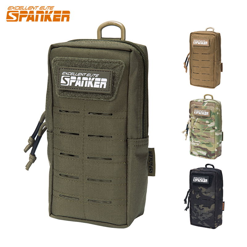 Edc Deep Carry - ยุทธวิธีMolleเอวกระเป๋าฉุกเฉินกลางแจ้งEDCกระเป๋าโทรศัพท์แพ็คกีฬาปีนเขาวิ่งอุปกรณ์เสริมเครื่องมือล่าสัตว์กระเป๋า