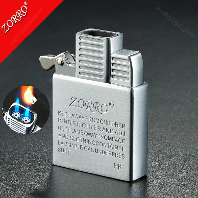 Lighter Insert Zippo - อะไหล่เติมแก๊สสำหรับไฟแช็ค Zorro รุ่นปี 2026 วัสดุสแตนเลส ใช้ได้กับแก๊ส/อาร์ค