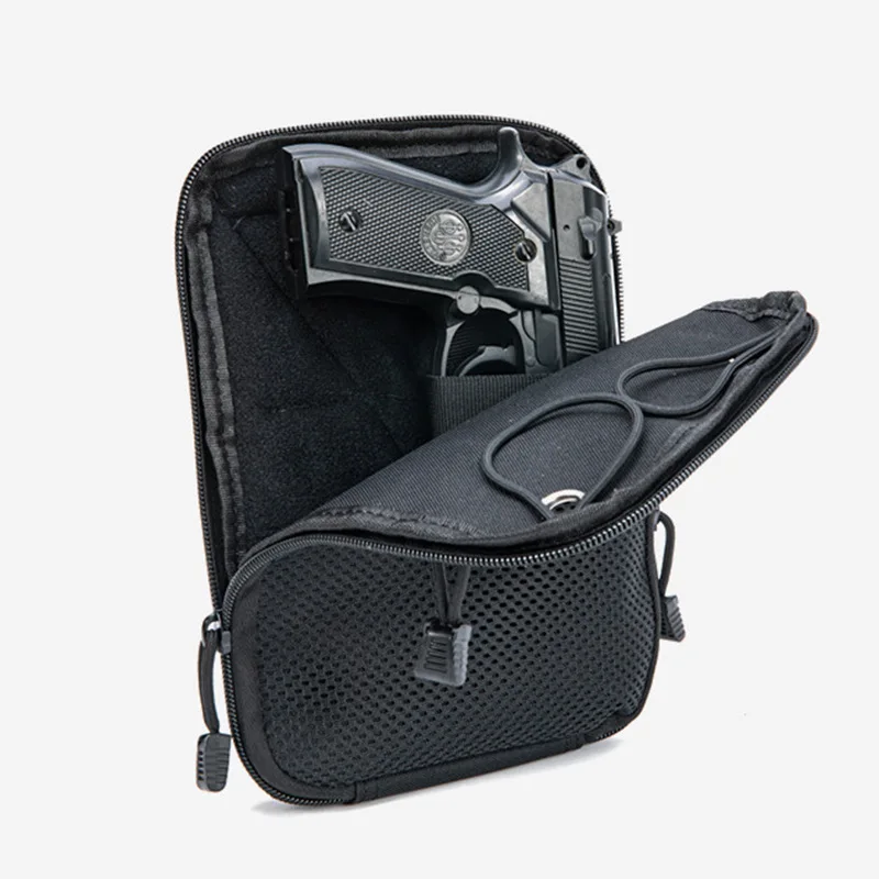 Edc Concealed Carry Holster - Molle ยุทธวิธีปกปิดปืนกระเป๋า EDC นิตยสารสําหรับ Universal ปืนพกปืนพกพกพา