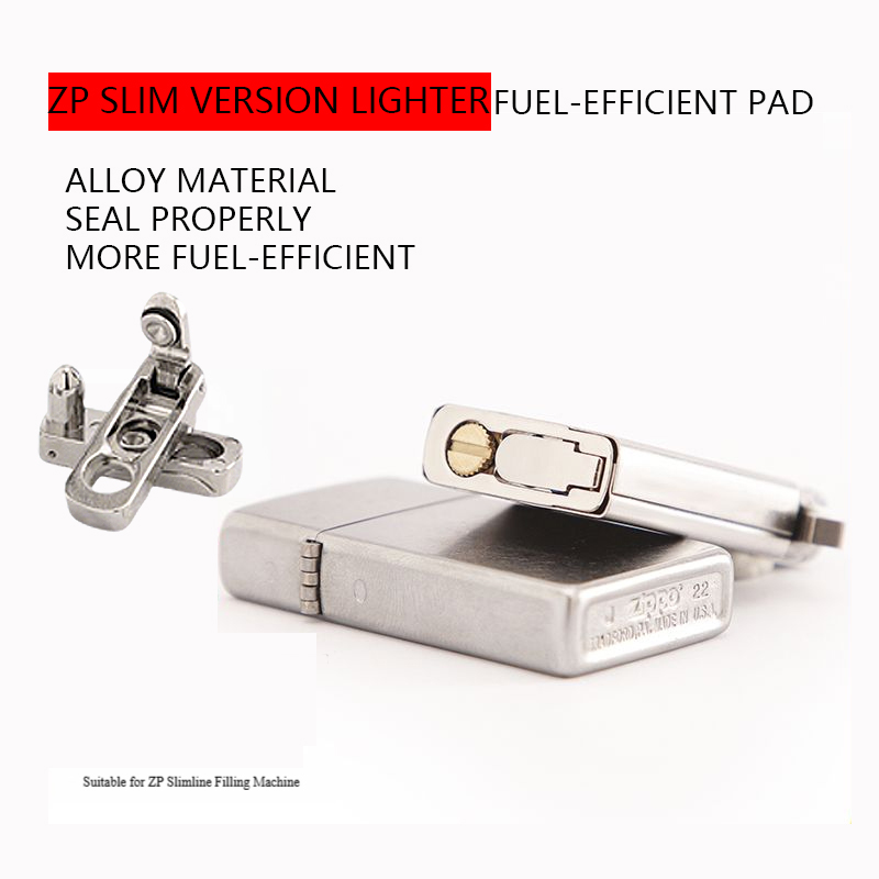 Lighter Insert Zippo - แผ่นซีลฐานสำหรับใส่แก๊สในไฟแช็คโลหะแบบบางเฉียบ สำหรับไฟแช็ค Zippo รุ่นแคบ ช่วยประหยัดน้ำมัน ยืดอายุแบตเตอรี่