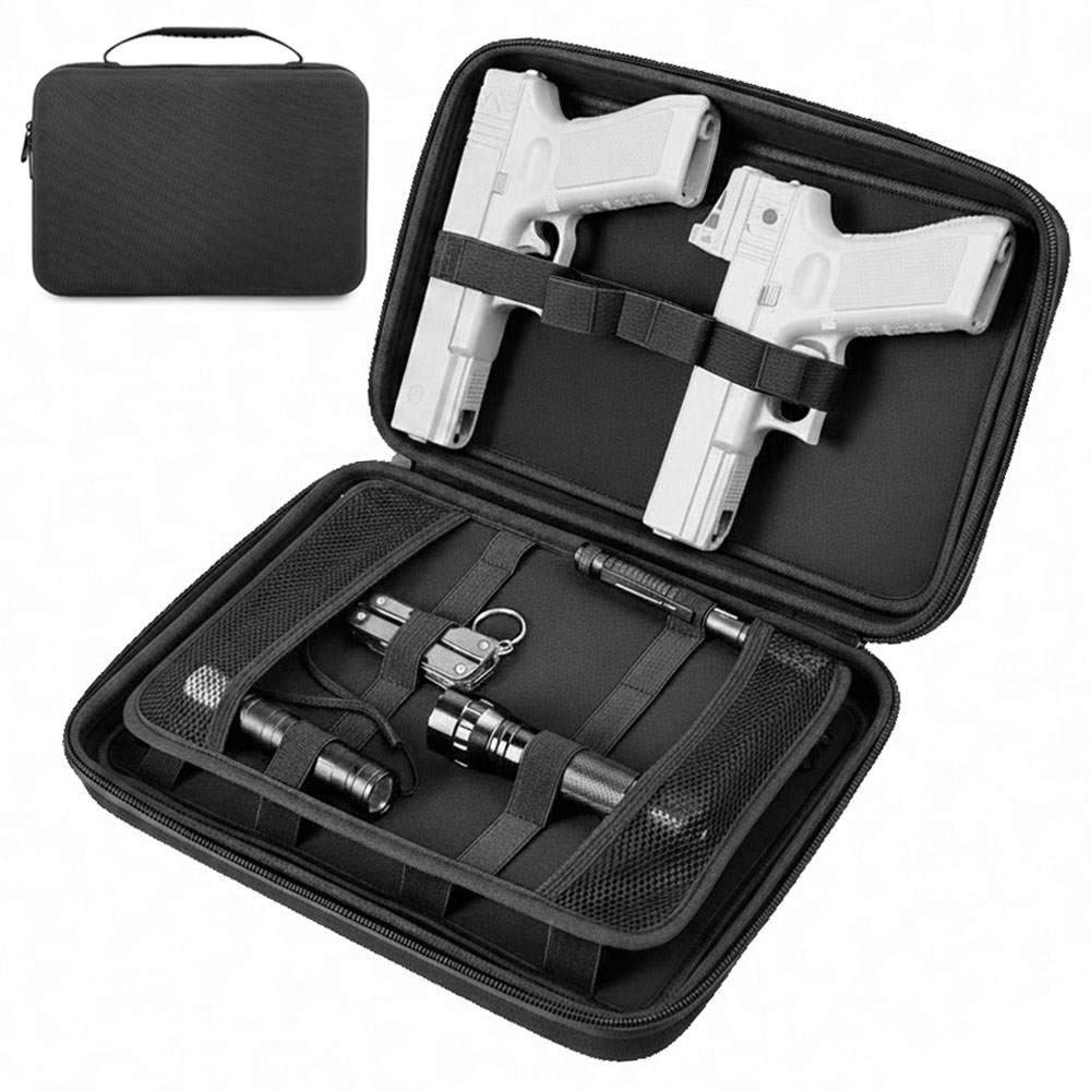Edc Concealed Carry Holster - กระเป๋าใส่ปืนพกแบบยุทธวิธี กระเป๋าเก็บปืนคู่ กระเป๋าป้องกันปืนพกแบบซ่อน กระเป๋าใส่ปืนพก EDC กระเป๋าใส่เครื่องมือ