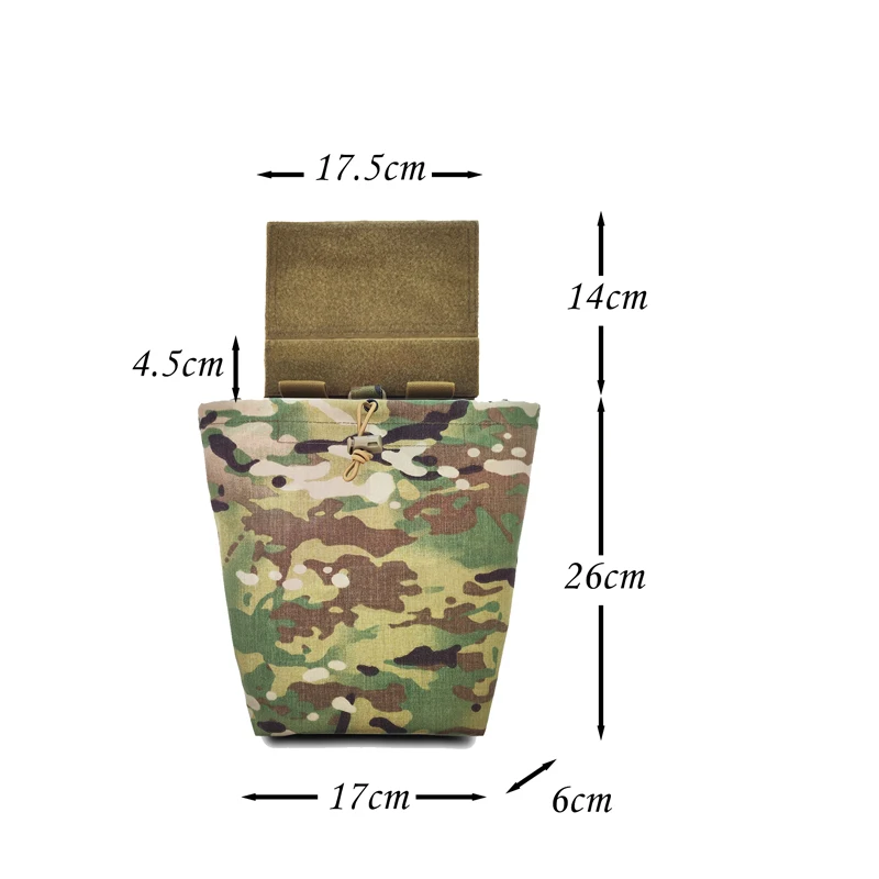 กระเป๋ายุทธวิธีแบบพับเก็บได้กร - Edc Deep Carry บทวิจารณ์และราคา