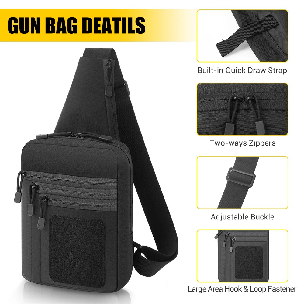กระเป๋าเก็บปืนแบบซ่อนสำหรับพกพ - Edc Concealed Carry Holster บทวิจารณ์และราคา