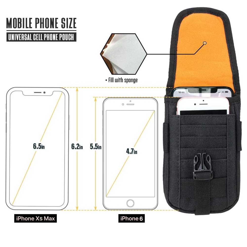กระเป๋าใส่โทรศัพท์แบบยุทธวิธี  - Edc Carry Card บทวิจารณ์และราคา