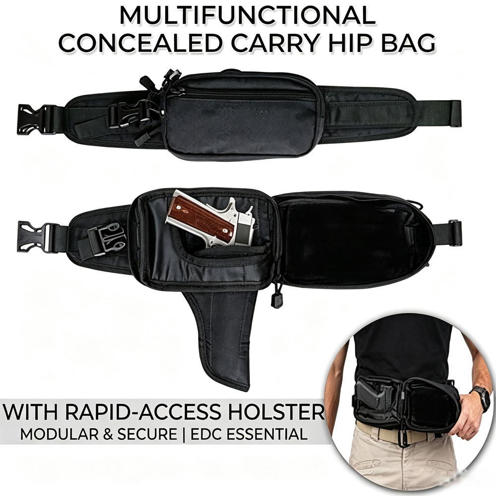 กระเป๋าปืนพกยุทธวิธี กระเป๋าใส - Edc Concealed Carry Holster บทวิจารณ์และราคา