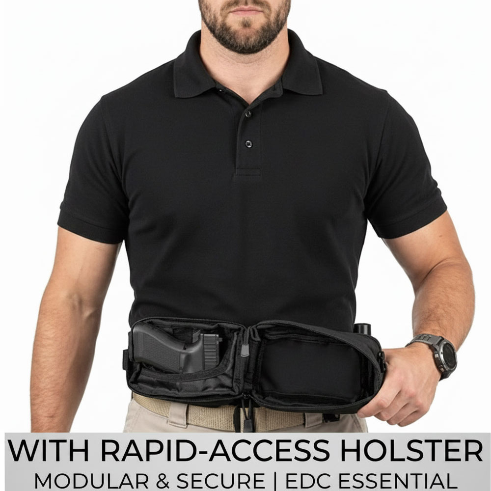 กระเป๋าปืนพกยุทธวิธี กระเป๋าใส - Edc Concealed Carry Holster บทวิจารณ์และราคา