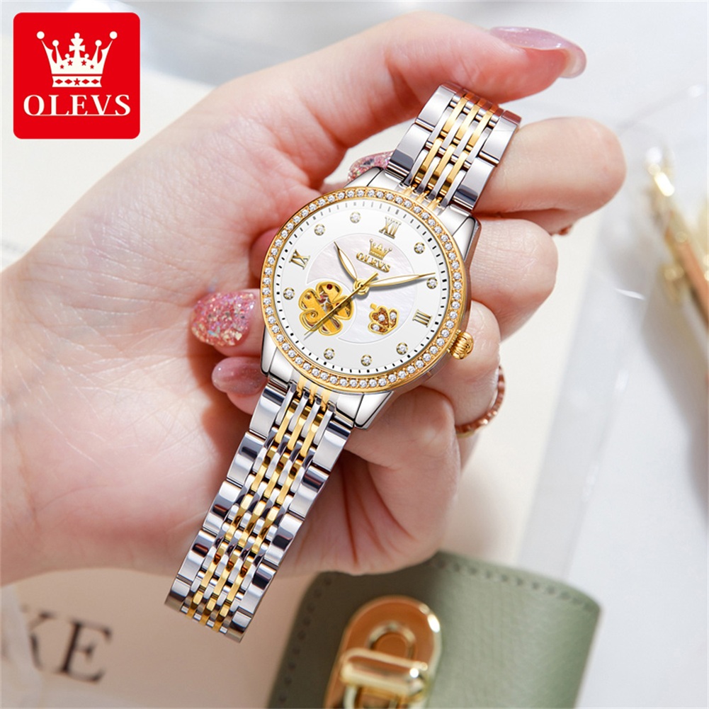 OLEVS 6706 Elegant Diamond นาฬ - Watch Winder Compact บทวิจารณ์และราคา